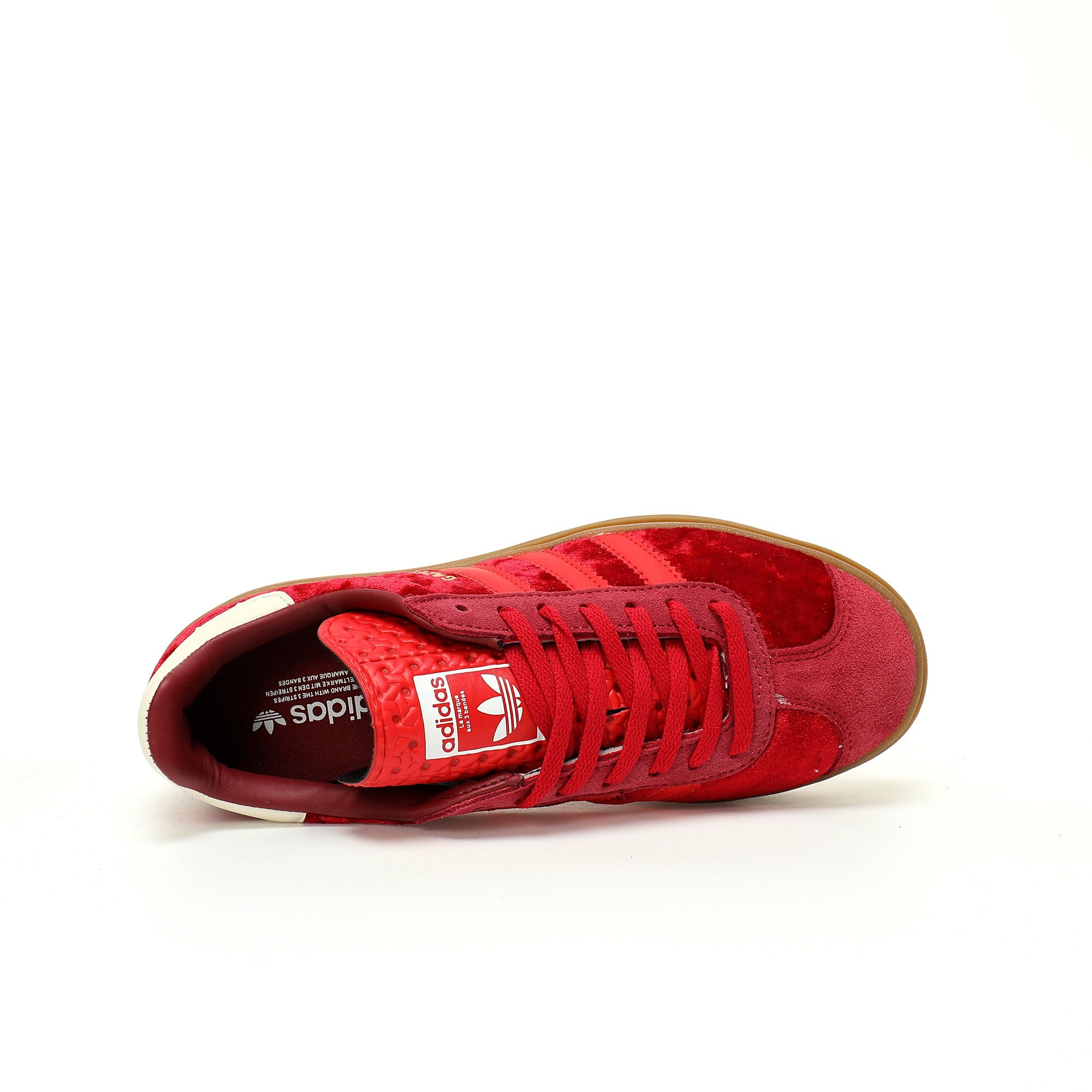 Adidas Originals Gazelle Bold 'Bright Red Velvet' - Banlieue91 -