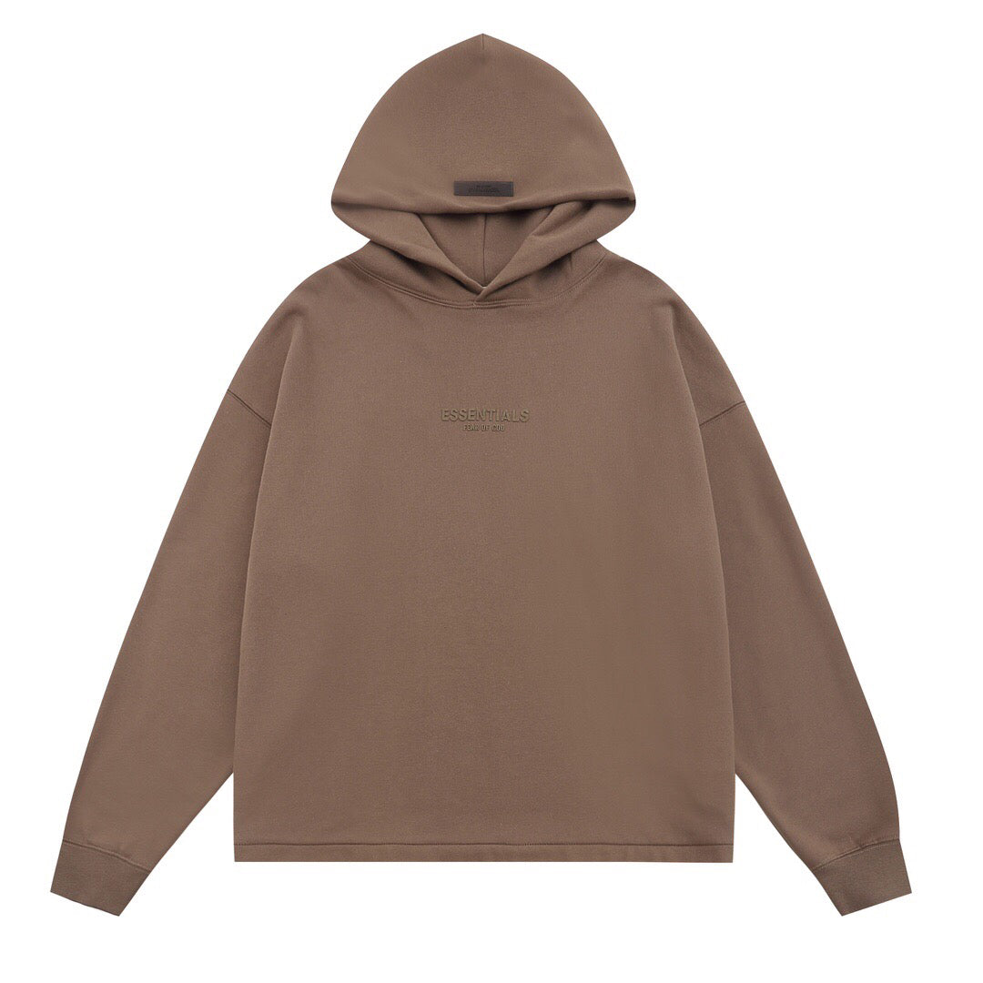 Fear of God Essentials Hoodie 'Brown' - Banlieue91