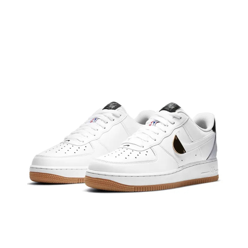 Nike Air Force 1 Low 'NBA White Grey Gum'