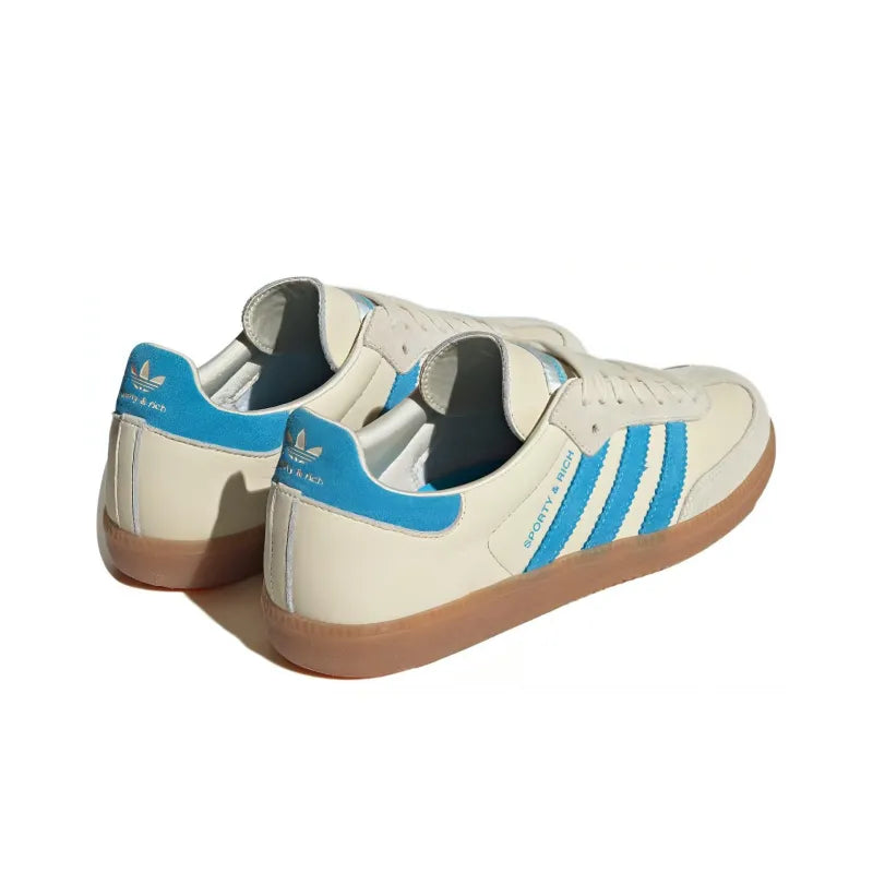 Adidas Samba OG 'Sporty & Rich Cream Blue' - Banlieue91 -