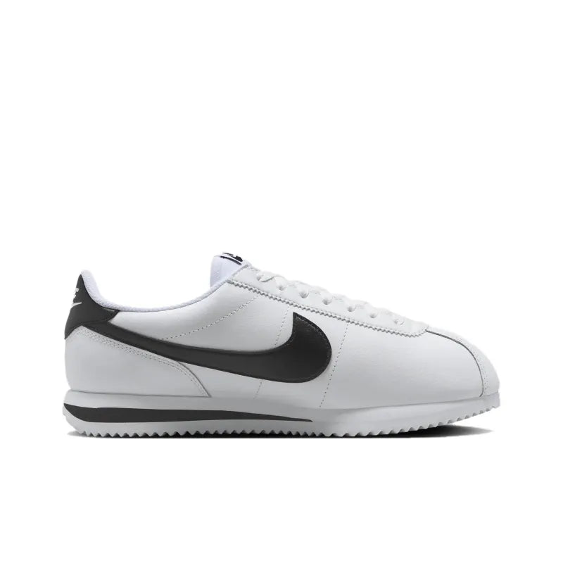 Nike Cortez Leather White Black - Banlieue91 -