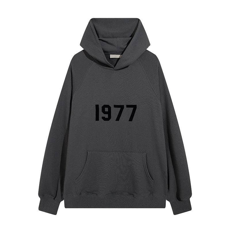 Fear of God Essentials 1977 Hoodie 'Grey' | Banlieue91