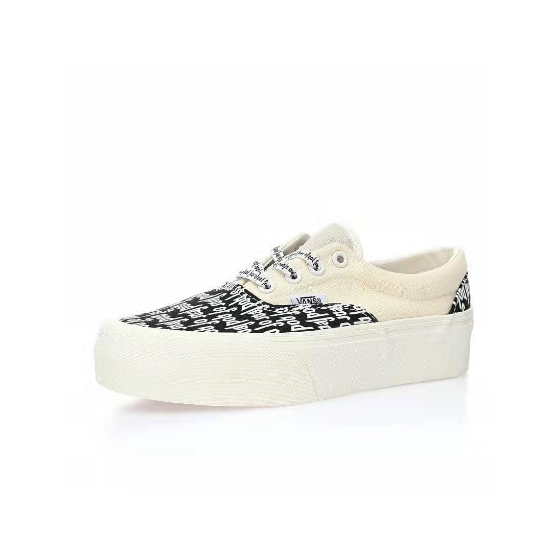 Fear of God x Vans Authentic Platform Low 'White/Black FOG' | Banlieue91
