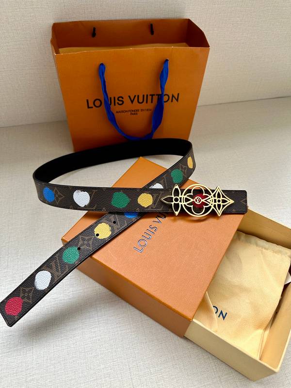 Louis Vuitton Woman Belt 'Brown' - Banlieue91