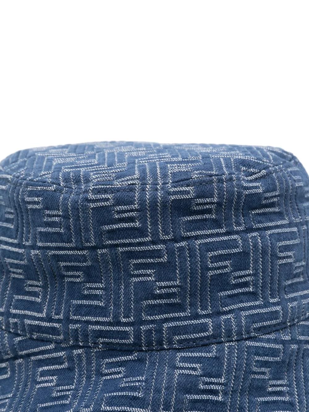 FENDI Bucket Hat in FF Jacquard Denim | Banlieue91