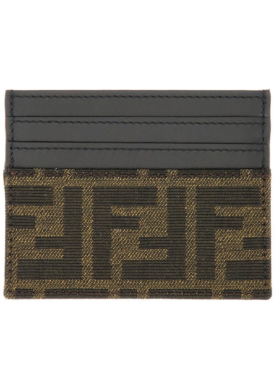 FENDI Mini Jacquard Card Holder - FW25 | Banlieue91