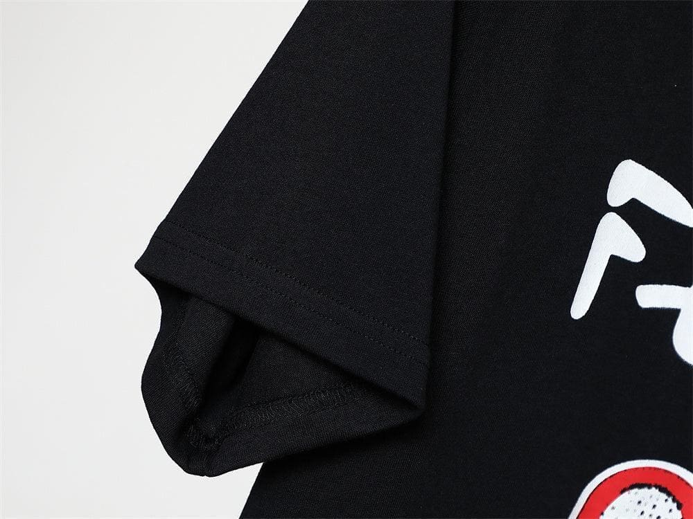 Fendi Roma T-Shirt without Collar 'Black' | Banlieue91
