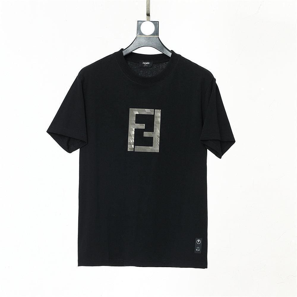 Fendi T-Shirt without Collar 'Black' | Banlieue91