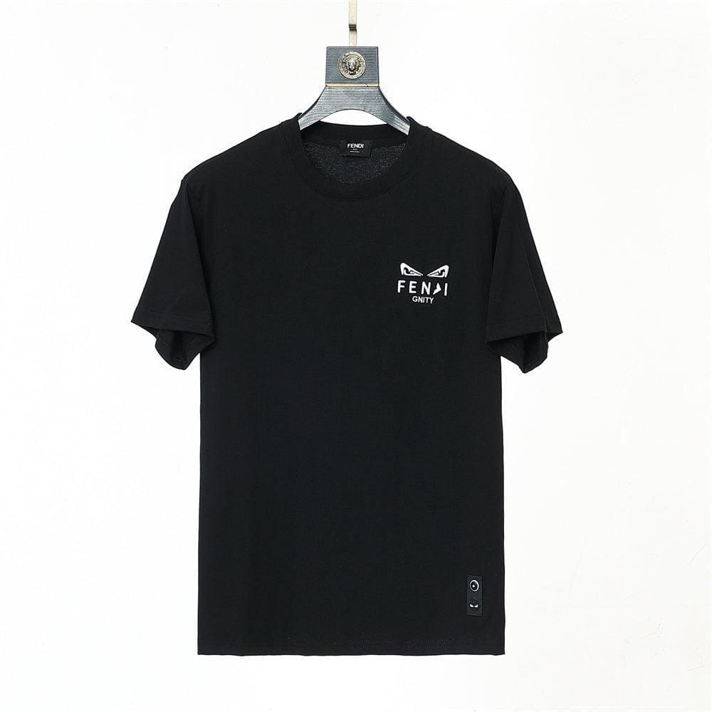 Fendi T-Shirt without Collar 'Black' | Banlieue91