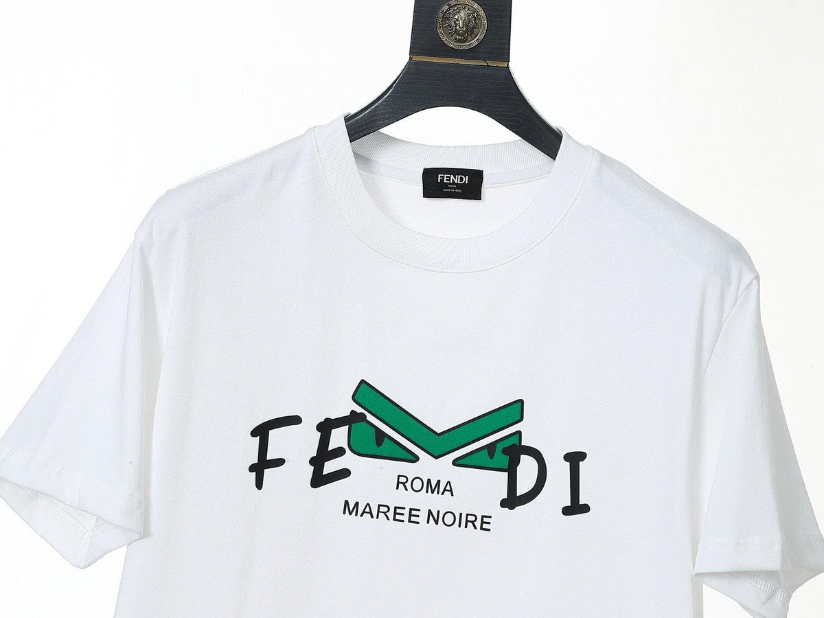 Fendi T-Shirt without Collar 'White' | Banlieue91
