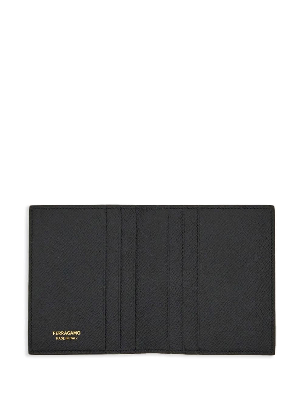 Ferragamo Leather Grained Texture Bi-Fold Wallet | Banlieue91