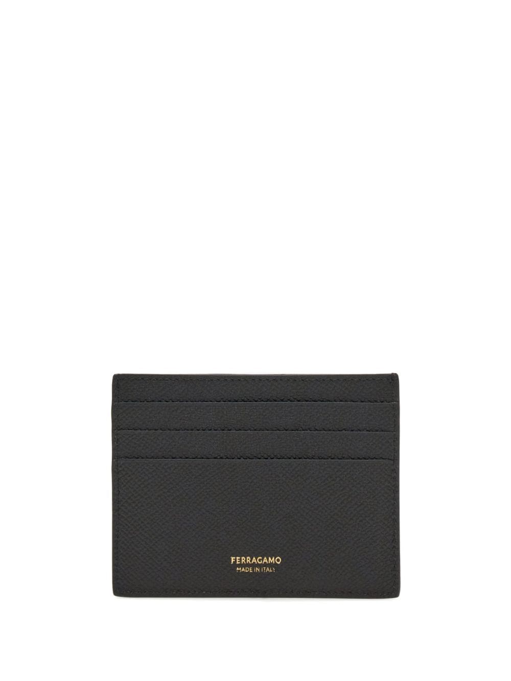 Ferragamo Mini Leather Cardholder with Gancini Hook Plaque | Banlieue91