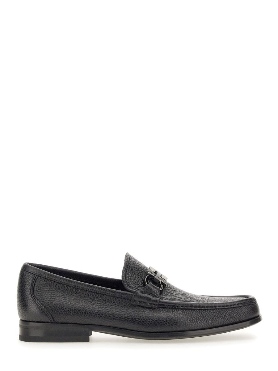 Ferragamo Ornament Gancini Hook Moccasins for Men | Banlieue91