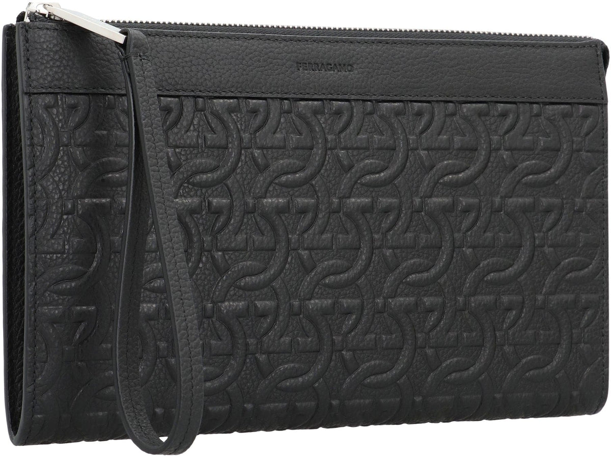 Ferragamo Travel Document Holder with Gancini Hook - 25 CM | Banlieue91