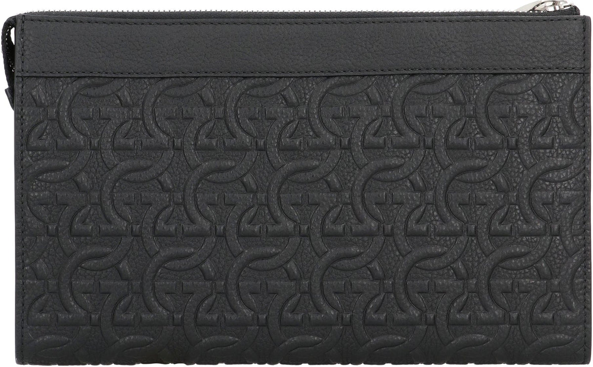 Ferragamo Travel Document Holder with Gancini Hook - 25 CM | Banlieue91