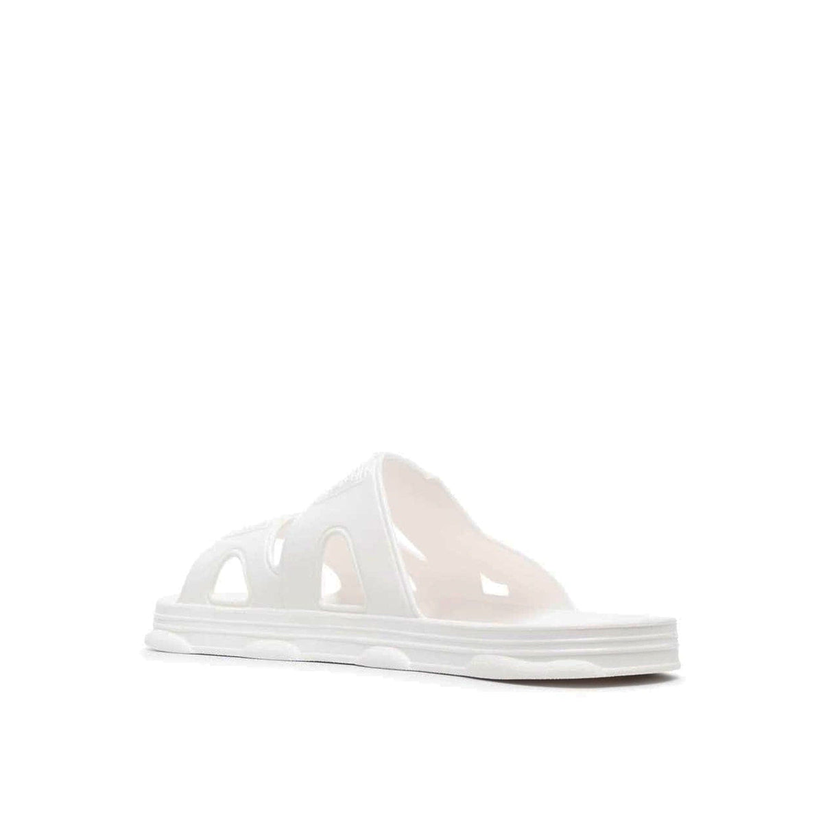 Gcds Rubber Logo Flats Sandals | Banlieue91
