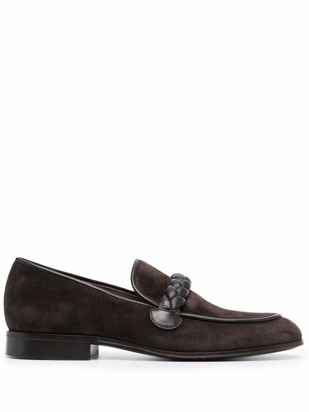 GIANVITO ROSSI Sleek Suede Leather Loafer for Men | Banlieue91