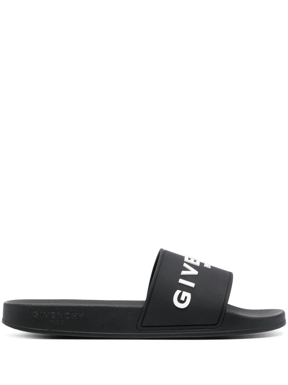 Givenchy Logo Rubber Pool Slides | Banlieue91