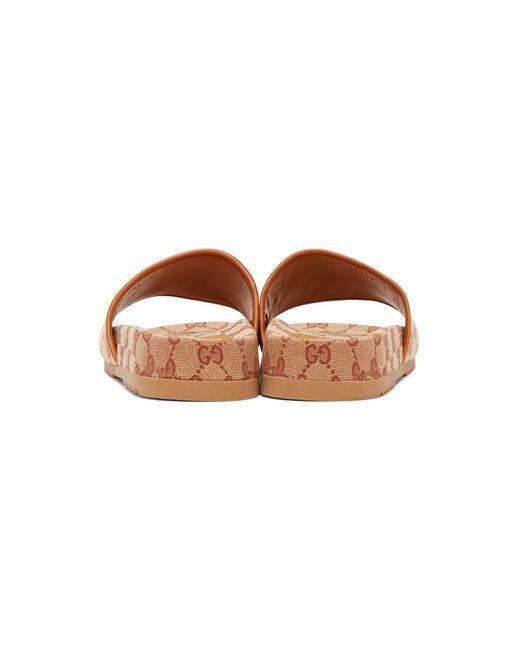 GUCCI Men's Luxury Leather Slippers - New with Tags and Box - Banlieue91 -