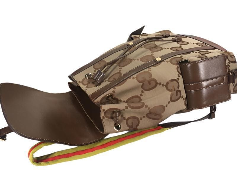 Gucci Backpack with Jumbo GGCamel/Ebony | Banlieue91