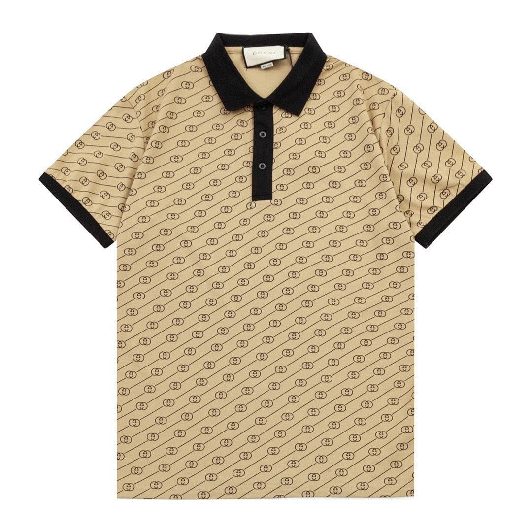 Gucci Beige T-shirt with a collar | Banlieue91