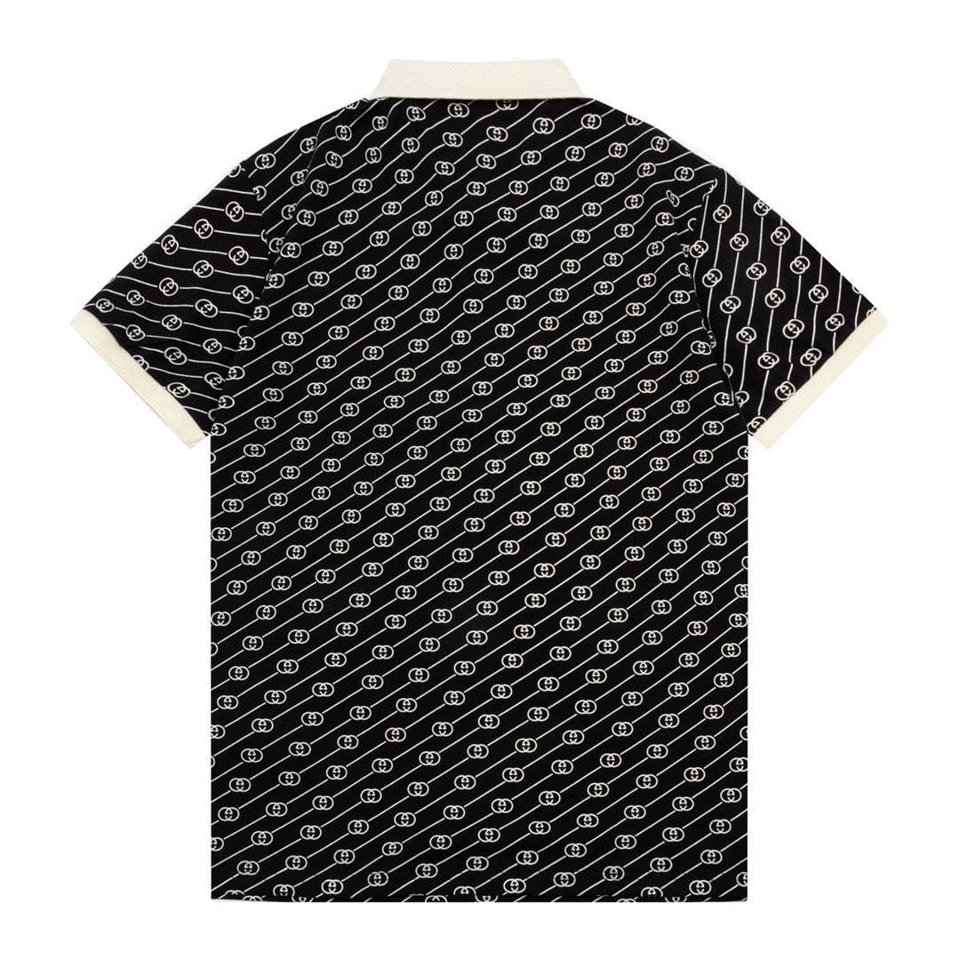 Gucci Black T-shirt with a collar | Banlieue91