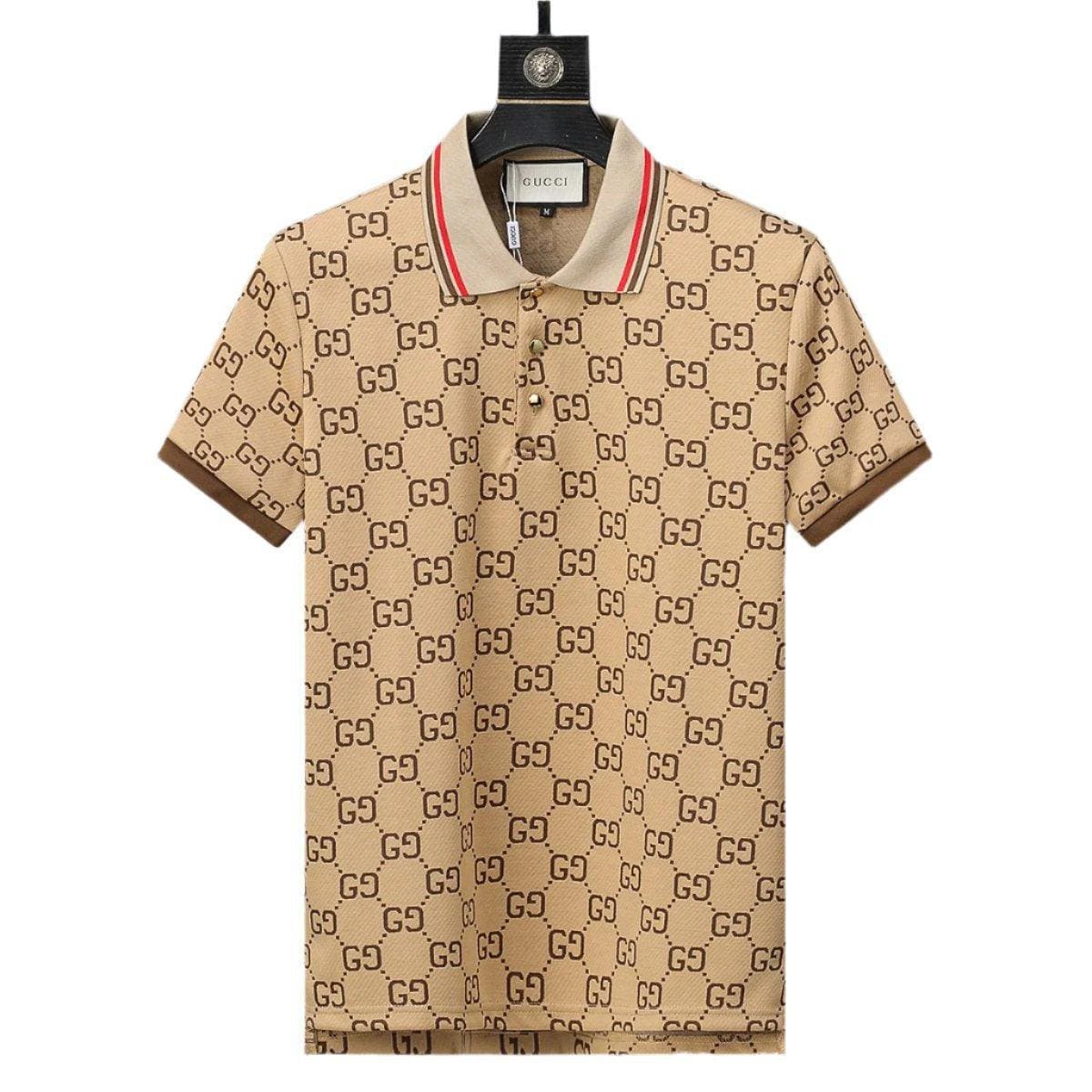 Gucci Brown T-shirt with a collar | Banlieue91