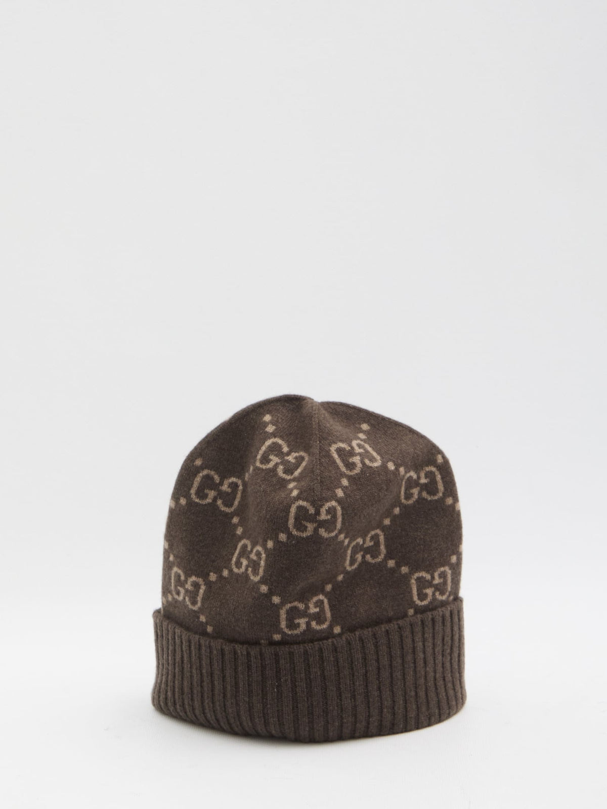 GUCCI Cashmere GG Monogram Beanie - One Size | Banlieue91