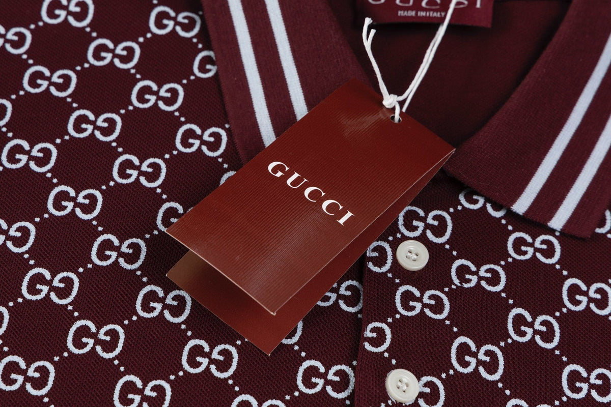 Gucci Collar T-Shirt - Premium Cotton Men's Tee | Banlieue91