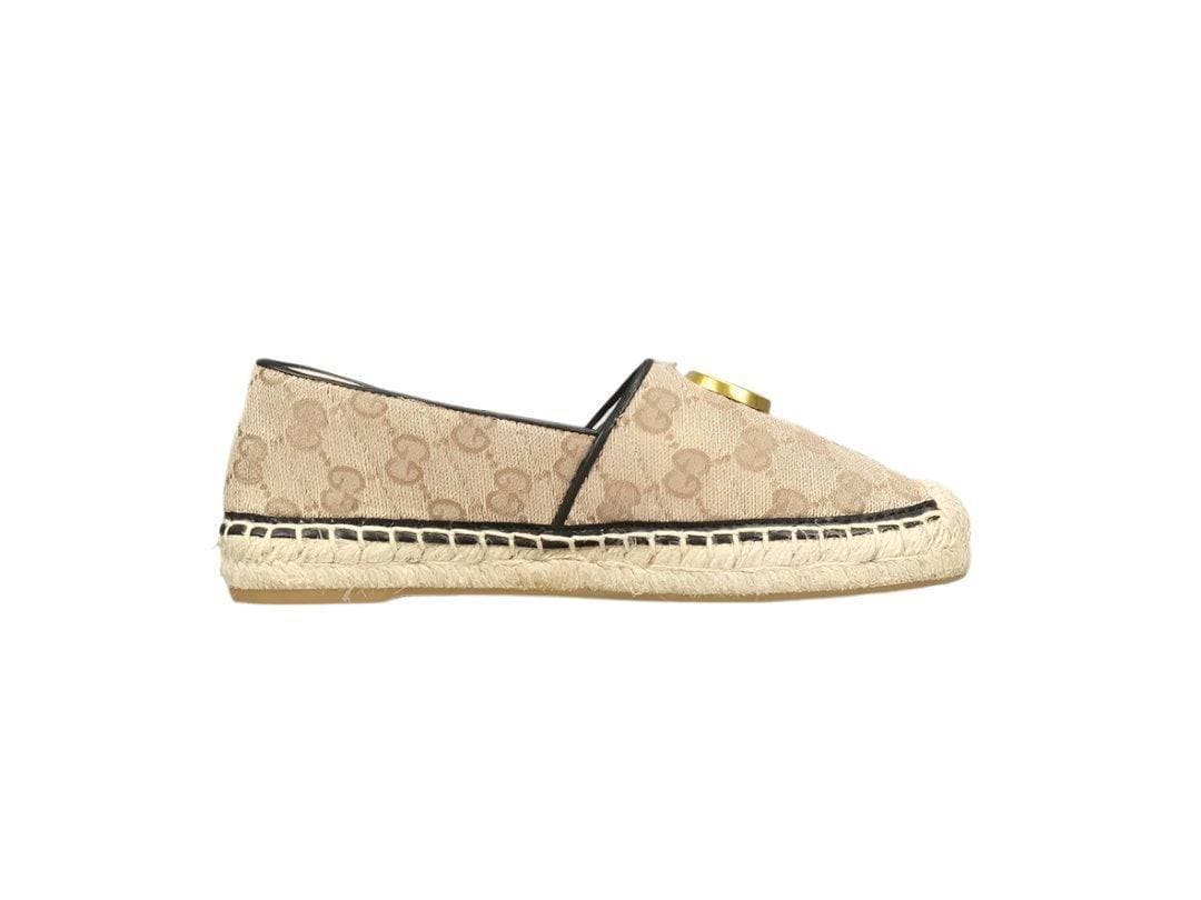 Gucci GG Matelassé Espadrille Marmont Flat Slip On | Banlieue91