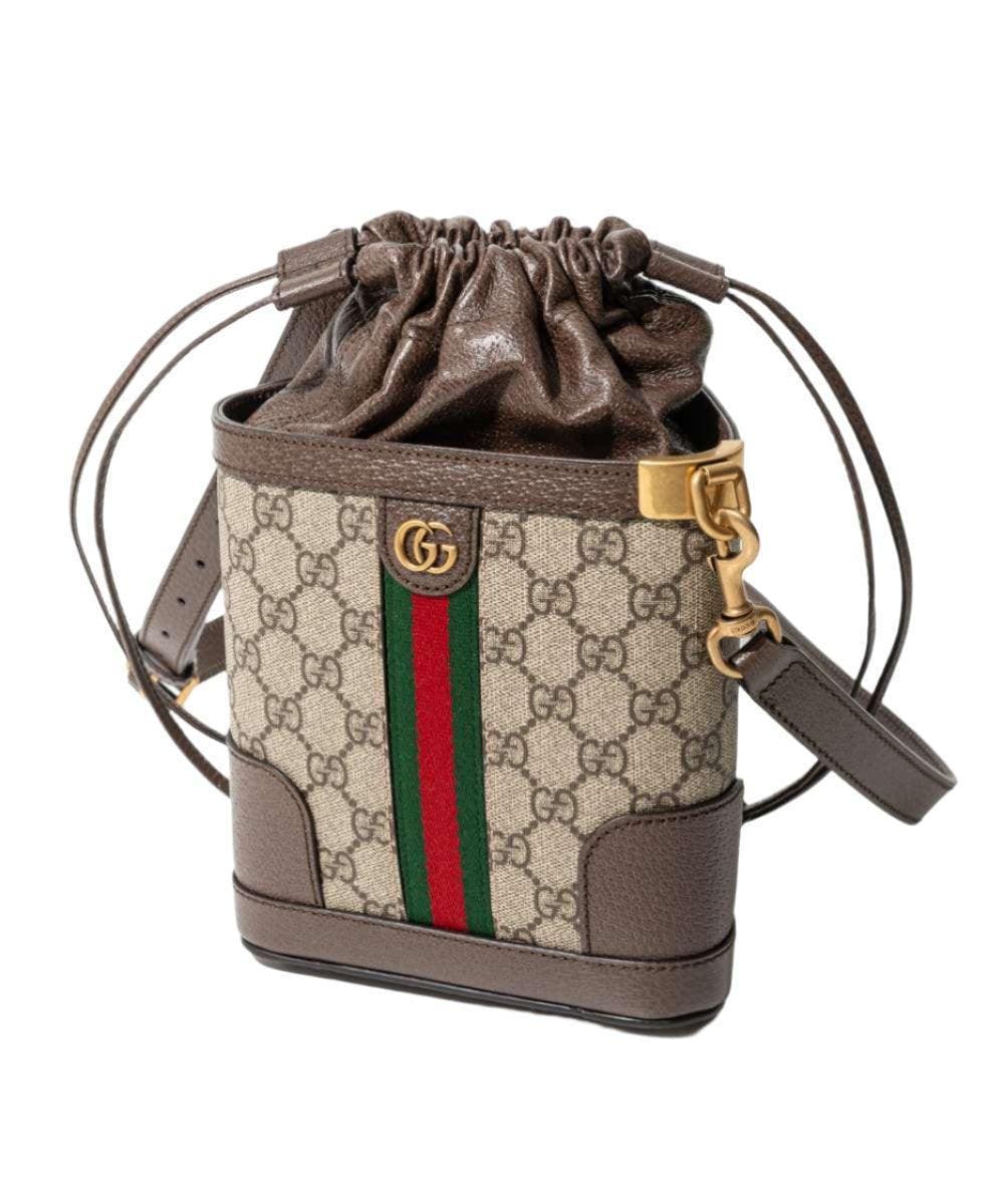 Gucci GG Supreme Canvas Bucket Bag Beige | Banlieue91