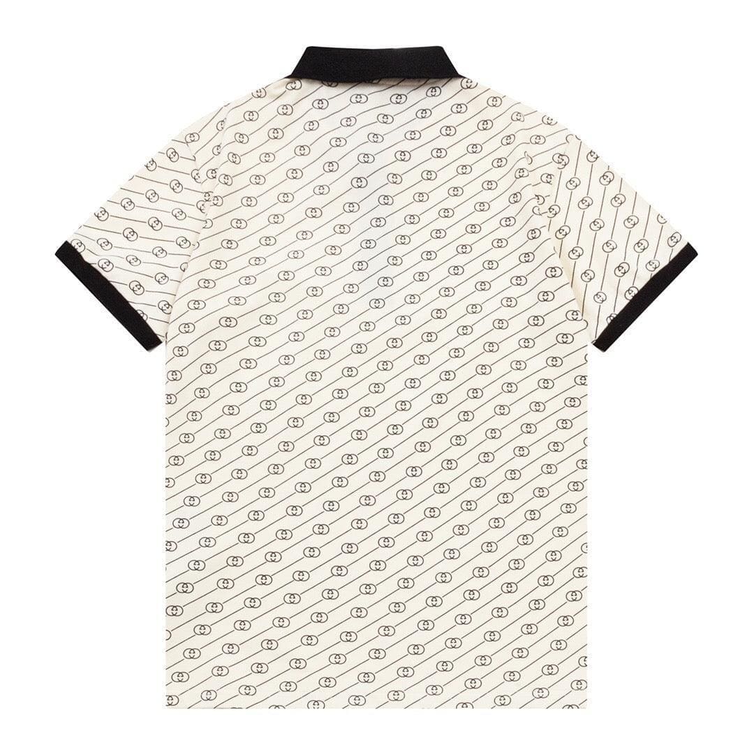 Gucci Light Beige T-shirt with a collar | Banlieue91