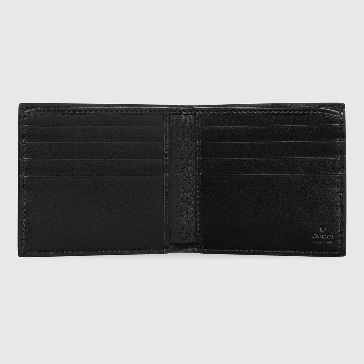 GUCCI Mini Bi-Fold Wallet with Embossed Pattern | Banlieue91