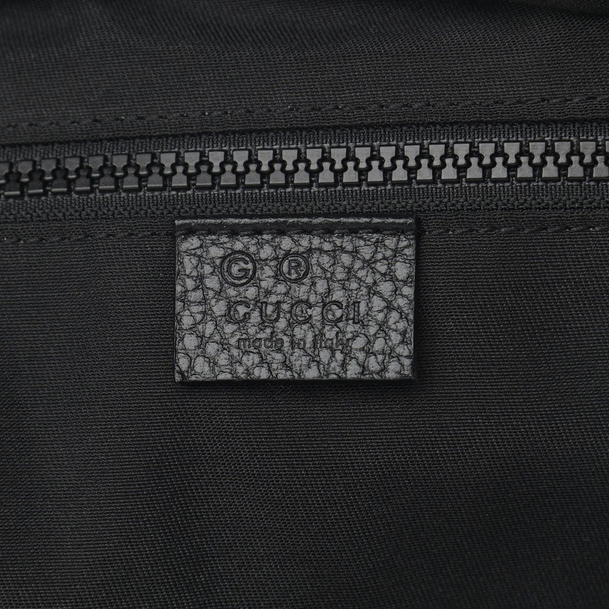 Gucci Nylon Monogram Slim Backpack Black | Banlieue91