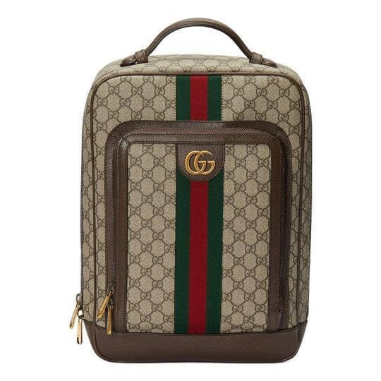 Gucci Ophidia GG Medium Backpack 'Beige Ebony' | Banlieue91