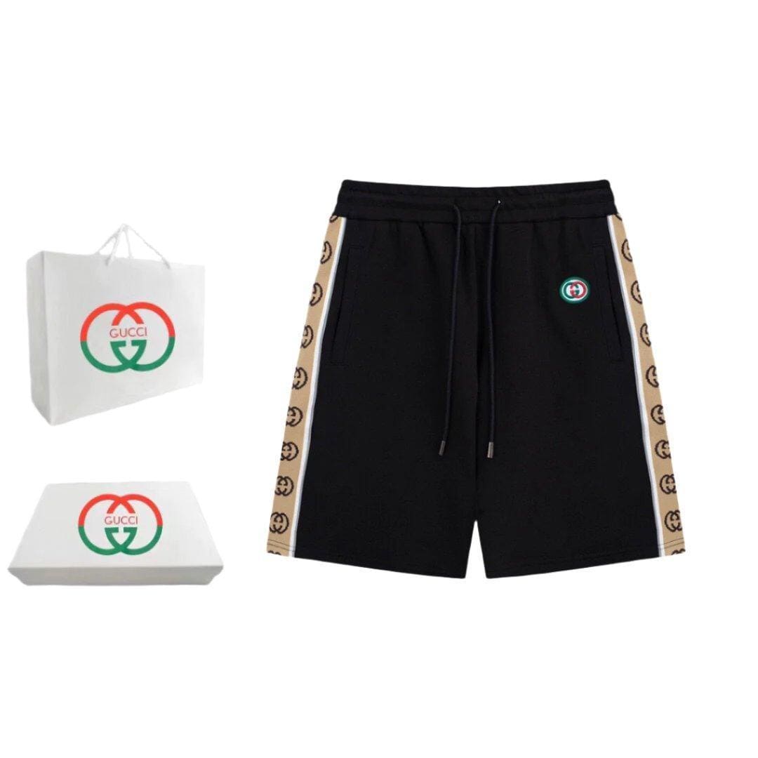 Gucci Sport Short Pant 'Black/Beige' | Banlieue91