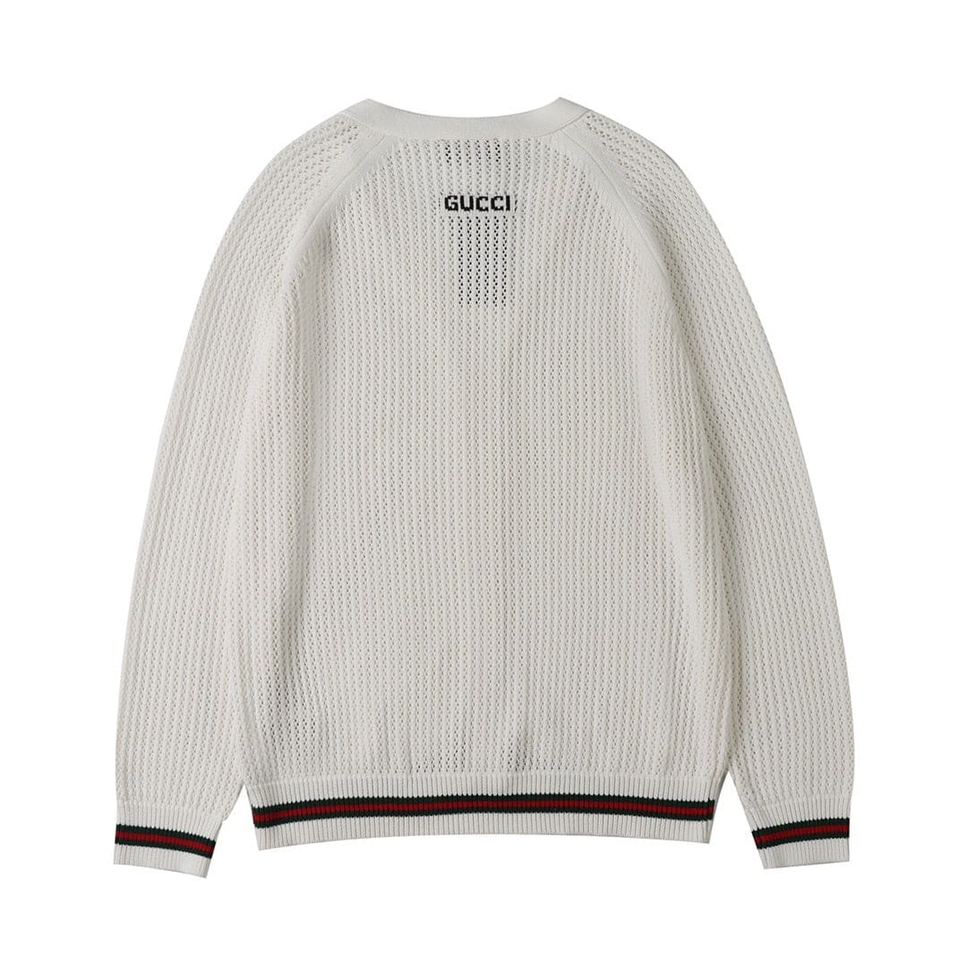 Gucci Sylvie Web-stripe cardigan | Banlieue91