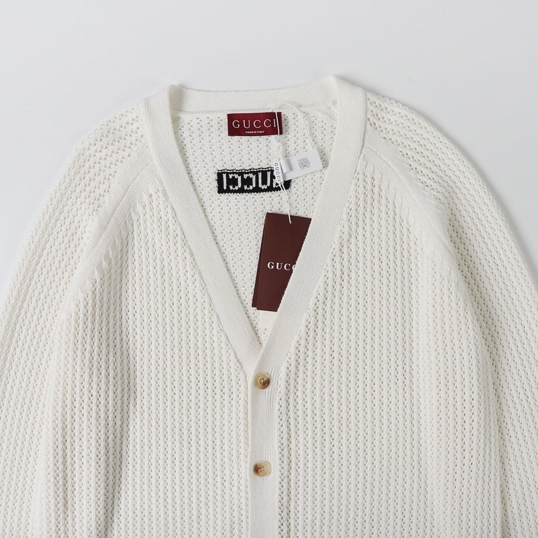 Gucci Sylvie Web-stripe cardigan | Banlieue91