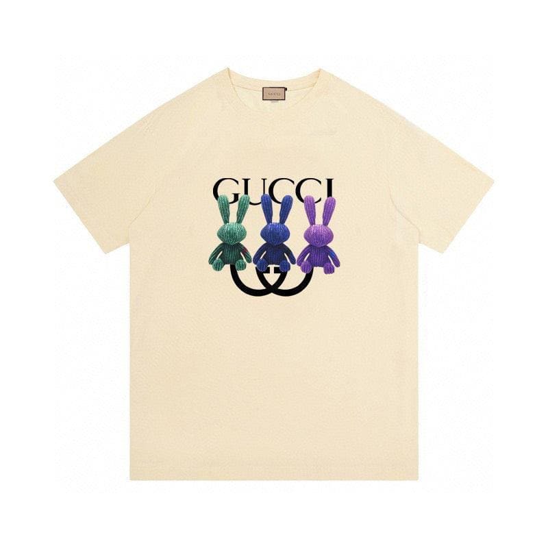 Gucci T-Shirt Without Collar 'Beige' | Banlieue91