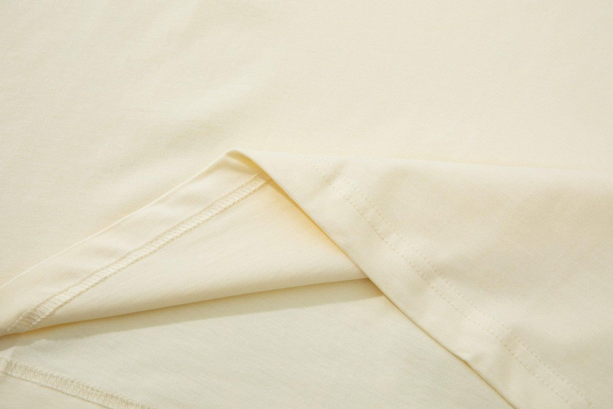 Gucci T-Shirt Without Collar 'Beige & Black' | Banlieue91