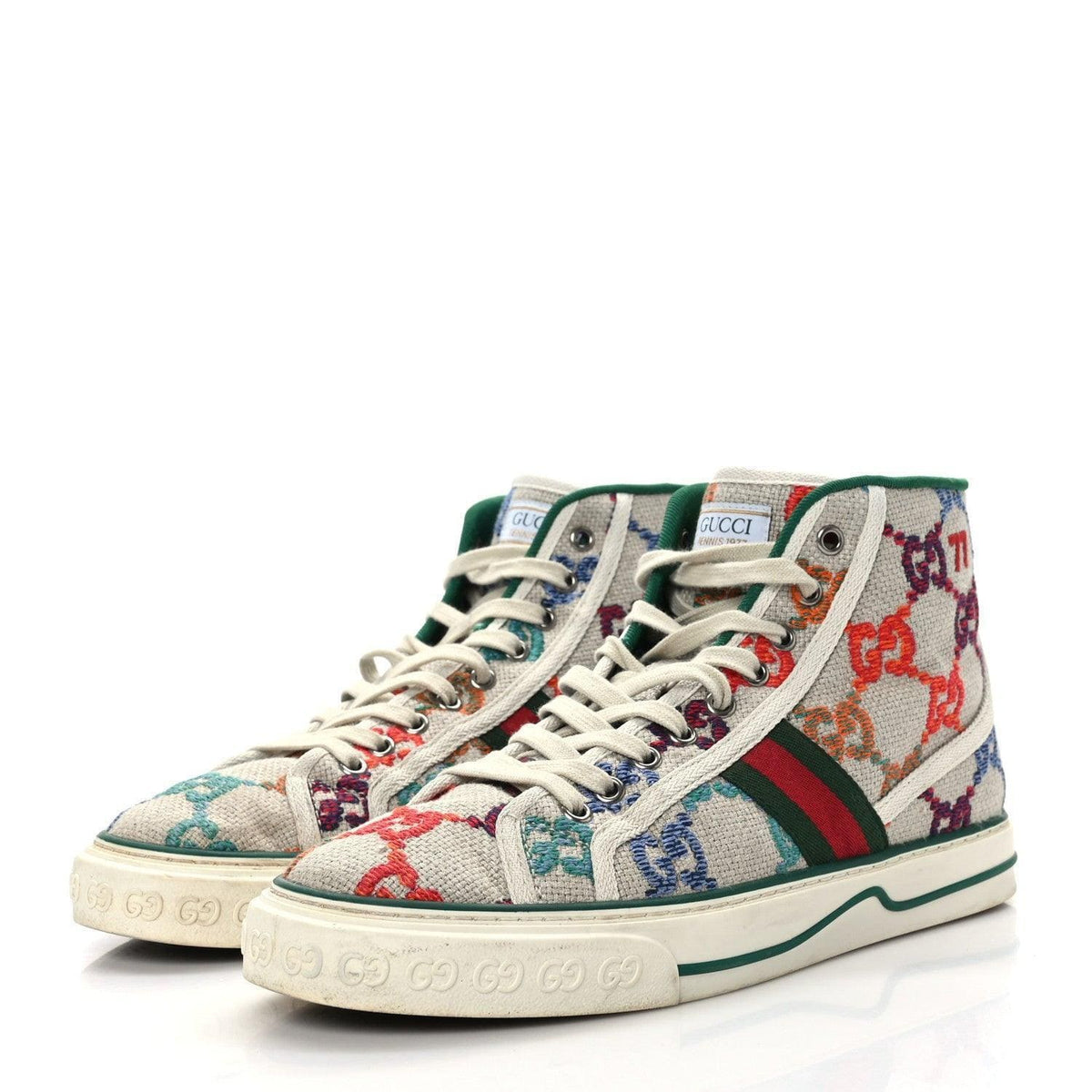 Gucci Tennis 1977 Canvas High Top | Banlieue91
