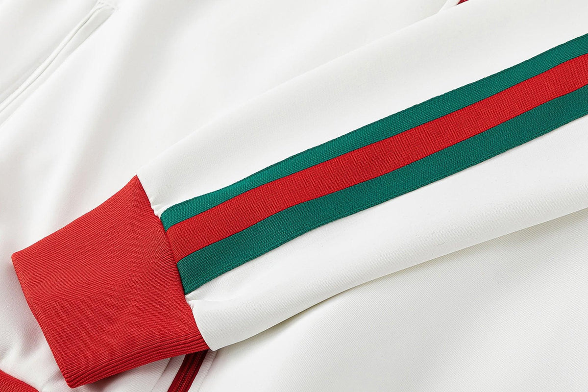 Gucci x adidas Cotton Jersey Jacket White | Banlieue91
