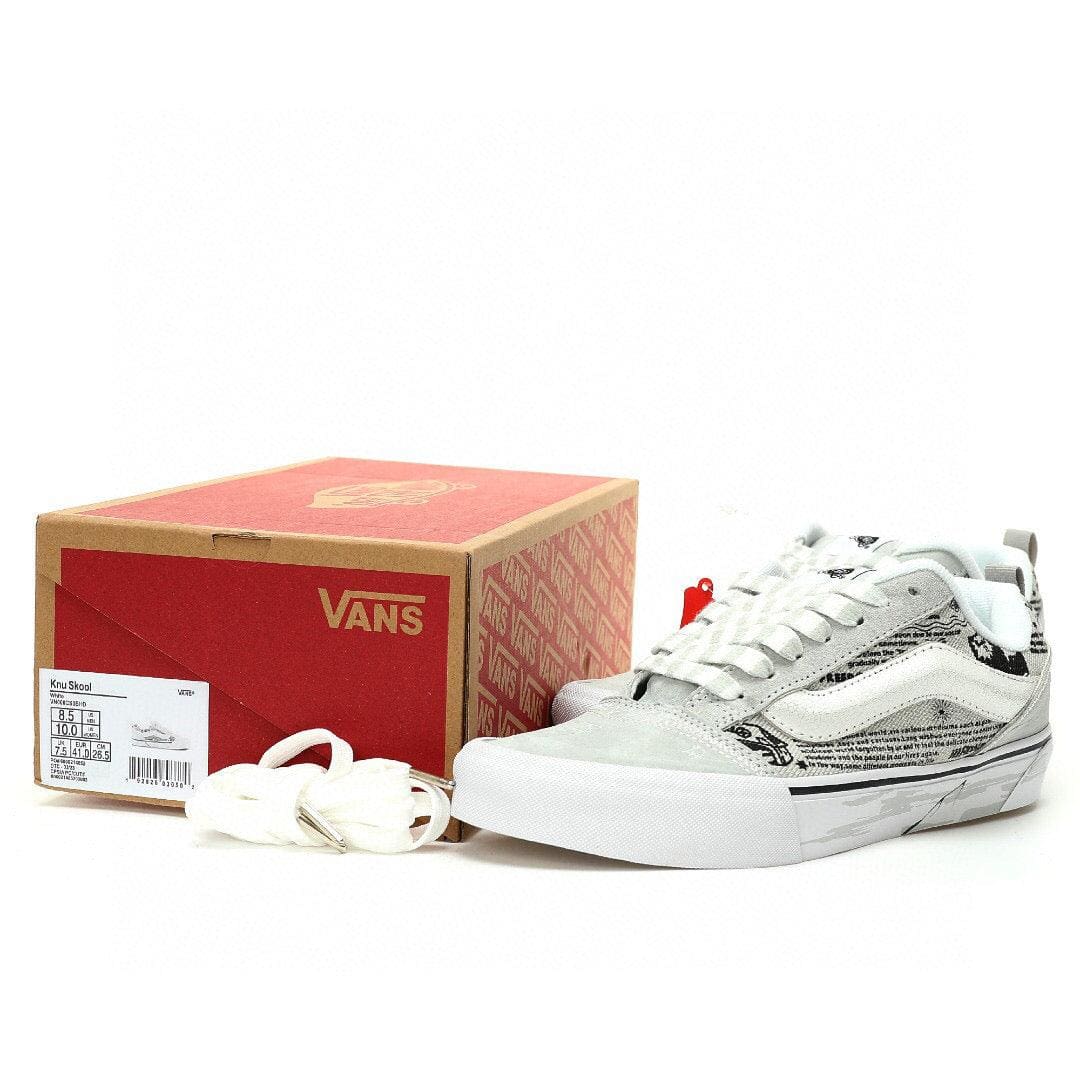 Hirono x Vans Knu-Skool VR3 LX "Purplish Blue" Sneakers – Eco-Conscious Style | Banlieue91