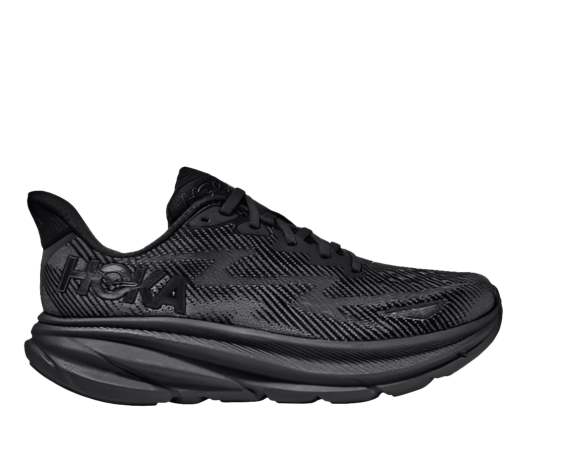 Hoka One One Clifton 9 'Black' | Banlieue91