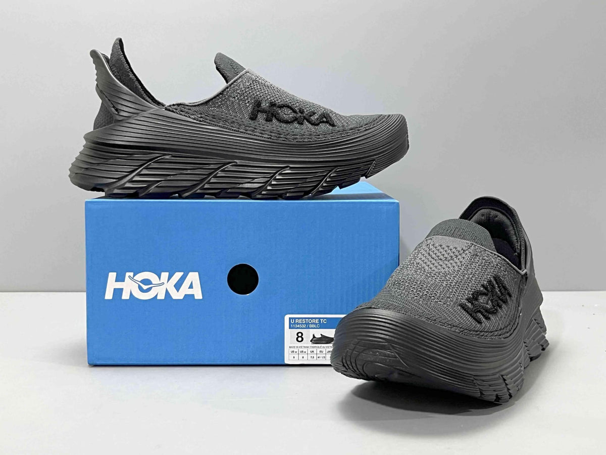 Hoka Restore TC 'Black' | Banlieue91
