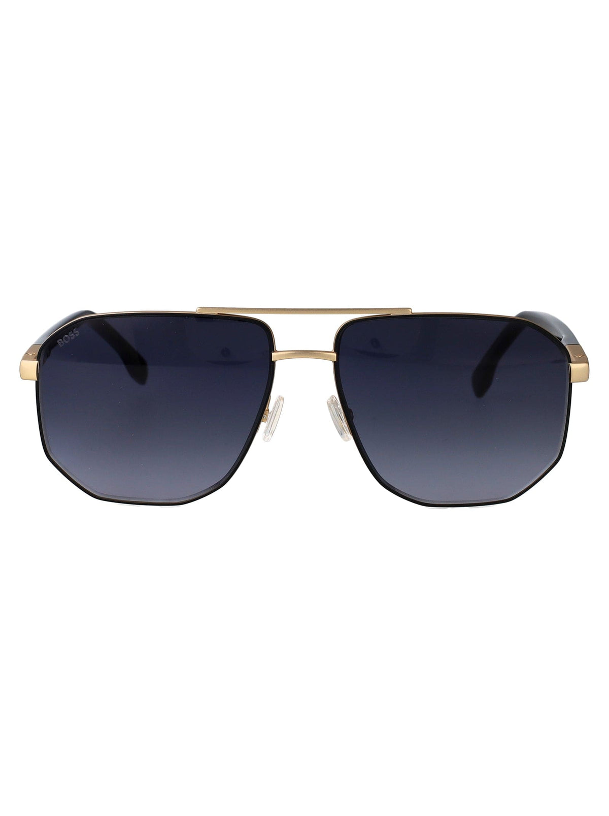 HUGO BOSS Men's Matte Steel Sunglasses | Banlieue91