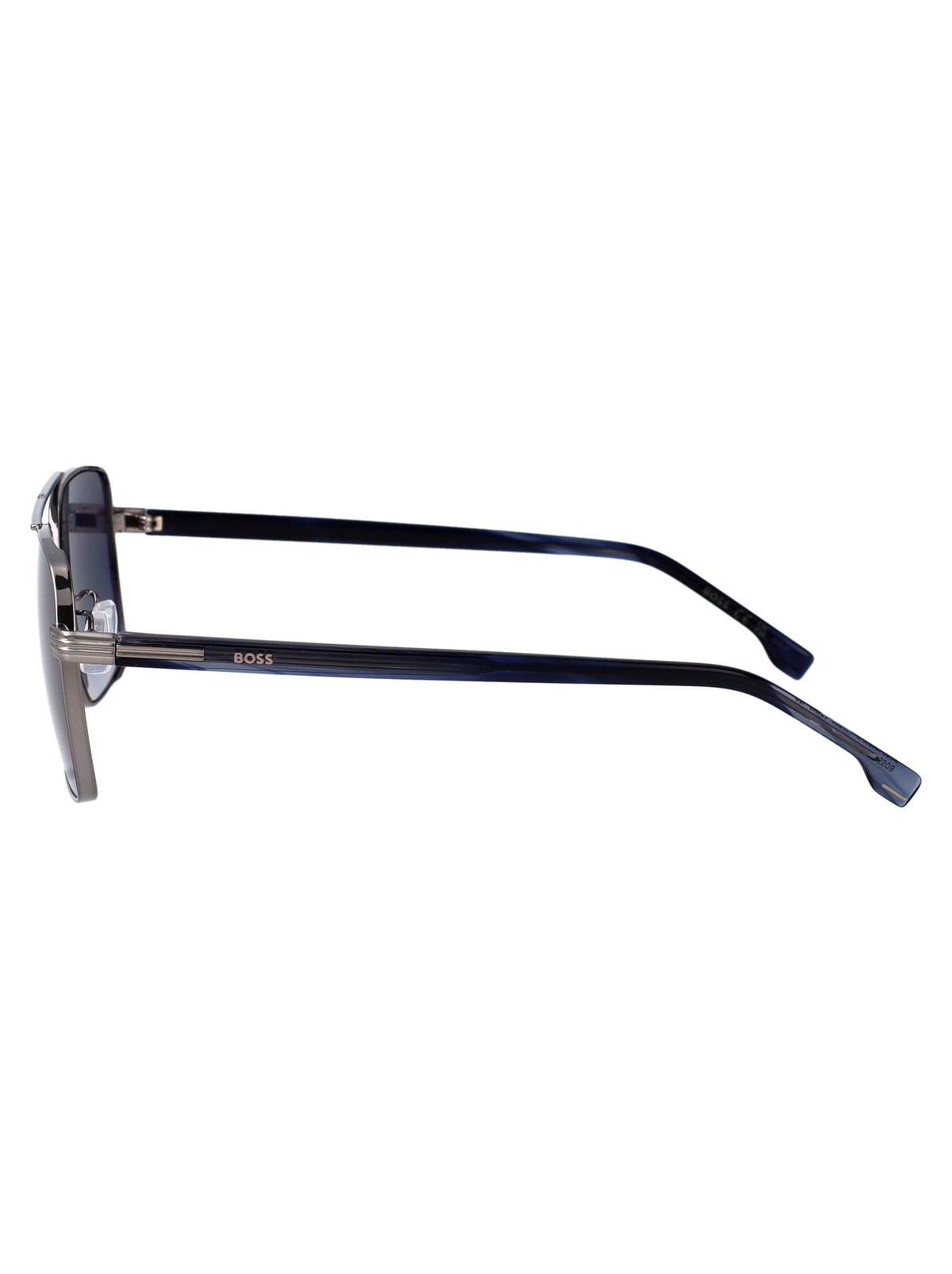 HUGO BOSS Ruthenium Steel Sunglasses for Men | Banlieue91
