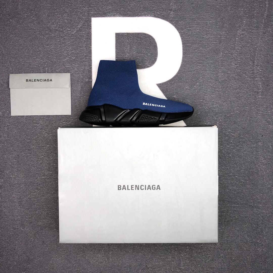 Balenciaga Speed Trainer High 'Dark Navy - Banlieue91 -