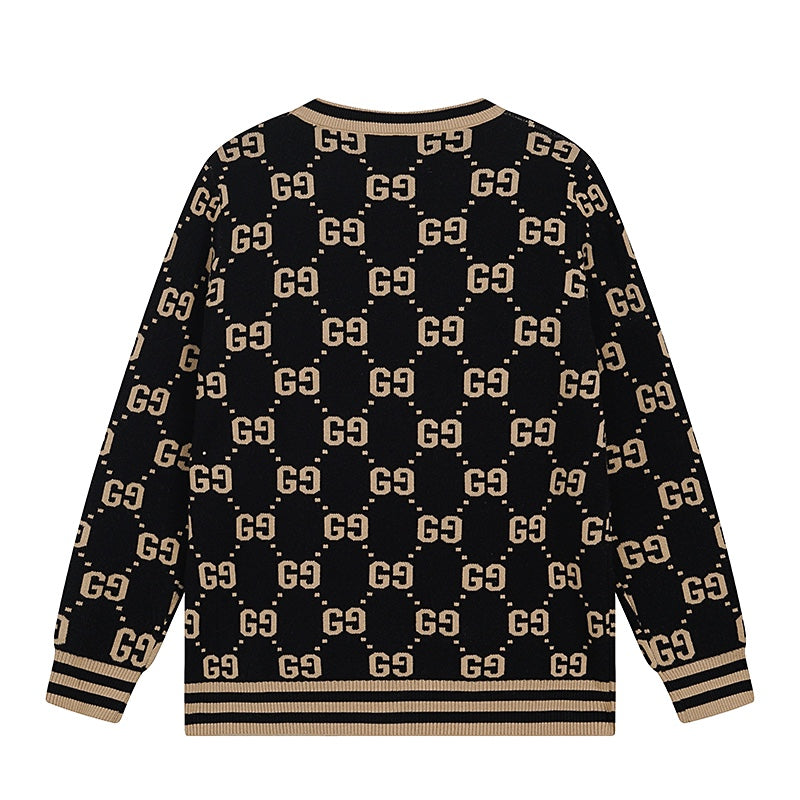 GG wool bouclé jacquard sweater - Banlieue91