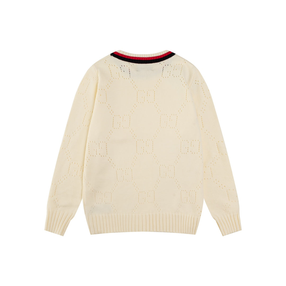 Perforated Gucci GG cotton sweater - Banlieue91